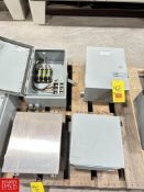 (4) Assorted Metal Enclosures