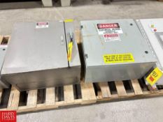 (2) Enclosures, Dimensions = 24