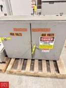 2-Door Cabinet, Outside Dimensions = 36