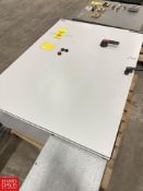 ABB 300 HP Control Unit, Model: E300B2-487An with Variable-Frequency Drive, Contactor, Safety Switch