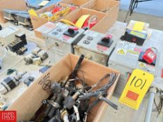 (3) Daykin Circuit Breakers, Model: MDGTB-05 and MDGTA-07