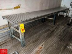 Assorted Roller Conveyor, Dimensions = 10' x 16