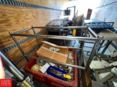 S/S Mobile Rack, Dimensions = 5' Length x 42