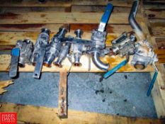 (8) Assorted S/S Ball Valves (Location: Plover, WI) - Rigging Fee: TBD