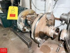 Fristam 5 HP Centrifugal Pump with 3,500 RPM Motor, 2