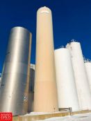 DCI 50,000 Gallon Jacketed S/S Silo with Horizontal Agitation, 3