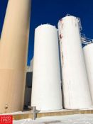 DCI 30,000 Gallon Insulated S/S Silo, S/N: 82-D-28527 with Agitation, 3
