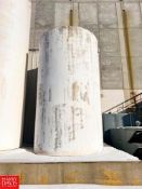 Niro 10,000 Gallon Insulated S/S Silo, S/N: 1-0523-A with Horizontal Agitation, (2) 2.5