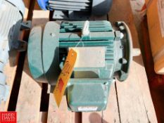 Toshiba 3 HP 1,740 RPM, Eline 5 HP 1,770 RPM Motors and Siemens Pump with Motor - Rigging Fee: $75