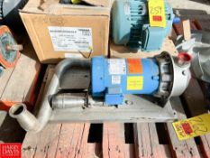 Bluffton Motor Works 2 HP 3,450 RPM Pump and Berkeley 1.5 HP 3,450 RPM Pump - Rigging Fee: $50