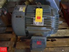 Marathon Electric 60 HP 3,550 RPM Motor - Rigging Fee: $75