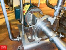 Fristam 5 HP Centrifugal Pump with 3,500 RPM Motor and 2