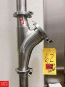 Assorted S/S Valves, Including: Air, Butterfly and Check and Gauges (This Room Only)