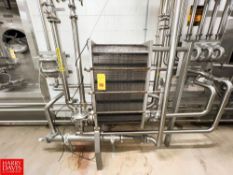 Tetra Pak S/S Plate Heat Exchanger, Model: MS10-BL, S/N: 30105-69926 - Rigging Fee: $750