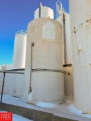 Mueller 10,000 Gallon Jacketed S/S Silo, Model: SVW, S/N: D-17466-2 with (2) 2