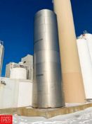 25,000 Gallon Insulated All S/S Silo with Horizontal Agitation, 3
