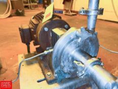 Fristam 7.5 HP Centrifugal Pump with 3,515 RPM Motor and 2
