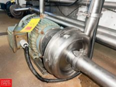 10 HP Centrifugal Pump with 3,600 RPM Motor, 3