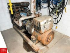 International Harvester Generator, Model: UV-549 (Missing Control Box)  - Rigging Fee: $800