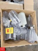 Plastic Distilled Water Bottles and (2) Cases: 10.6 x 20.3 Vacuum Pouches - Rigging Fee: $50