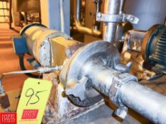 Fristam 3 HP Centrifugal Pump with 3,490 RPM Motor and 2