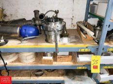 S/S Valves, Valve Parts and Light Housing - Rigging Fee: $250