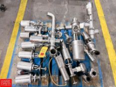 Assorted S/S Air Valves (for Parts) - Rigging Fee: $50