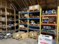 Sections, Pallet Racking, Dimensions = 9’ x 4’ - Rigging Fee: $300