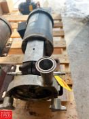 (2) Centrifugal Pumps, (1) 3 HP 3,490 RPM Motor and 2