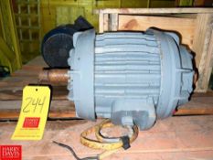 Boiler Blower Motor - Rigging Fee: $50