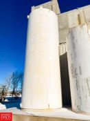 DCI 15,000 Gallon Insulated S/S Silo, S/N: 82-D-28744 with Horizontal Agitation, (2) 3