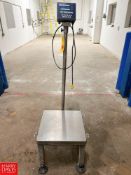 Mettler Toledo S/S Digital Scale, Model: PTHK, Dimensions = 18