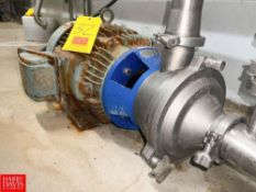 15 HP Centrifugal Pump with 1,800 RPM Motor and 3