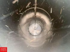 S/S Hot Well Tank with Vertical Agitator (Subject to Bulk Bid) - Rigging Fee: -Contact HDC