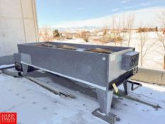 Keeprite 3-Fan Air Cooled Condenser, Model: KDC1A-341K, S/N: NN 345429/101A