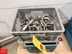 (100) Assorted S/S Clamps, up to 4