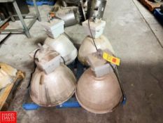 (12) Assorted Light Housings - Rigging Fee: $75