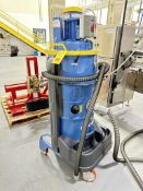 Goodway Industrial Vacuum, Model: DV-Z75, S/N: VAC018846 with 4.7 HP Blower and Spare Hose (Subject
