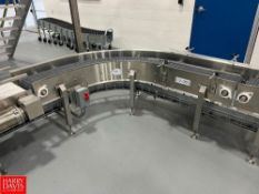 Benda S/S Framed 90° Conveyor with S/S Clad Drive, Dimensions = 9' x 10