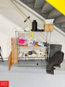 S/S 4-Shelf Rack, Dimensions 4' x 18