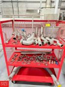 S/S Valve Parts, Elbows, Reducers, Clamps, up to 4