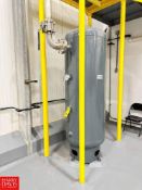 Crane Engineering 200 PSI Air Receiver with Winters 300 PSI Pressure Gauge and Tru-Flo 3