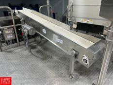 Benda S/S Framed Incline Conveyor with S/S Clad Drive, Dimensions = 108