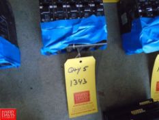 (5) EDB14020 1 Pole 20 Amp 277 Vac (Location: Decatur, IL)