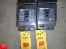 (2) HJ150 150 Amp, 3 Pole, 25 kA (Location: Decatur, IL)