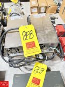 (8) MW Power Supplies, Model: SE-600-24 Power Supplies