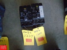 EGB34020 20 Amp, 3 Poles, 18 kA and EDB34020 20 Amp, 3 Poles, 18 kA (Location: Decatur, IL)