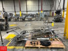 Assorted S/S Equipment Shield Frames with Allen-Bradley PanelView 600 HMI - Rigging Fee: $150