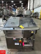 Universal Machine Conveyor, Model: E-8166, S/N: 98-1485-4, Dimensions = 4' x 26