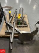 300 LB Capacity S/S Plate Hoists, Dimension = 16